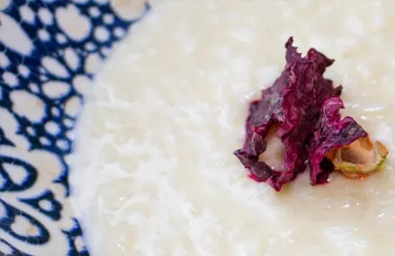Risotto parmesano.
