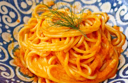 Pasta pomodoro.
