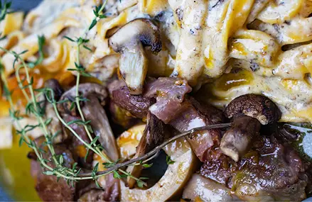 Tagliarine e Ossobuco.
